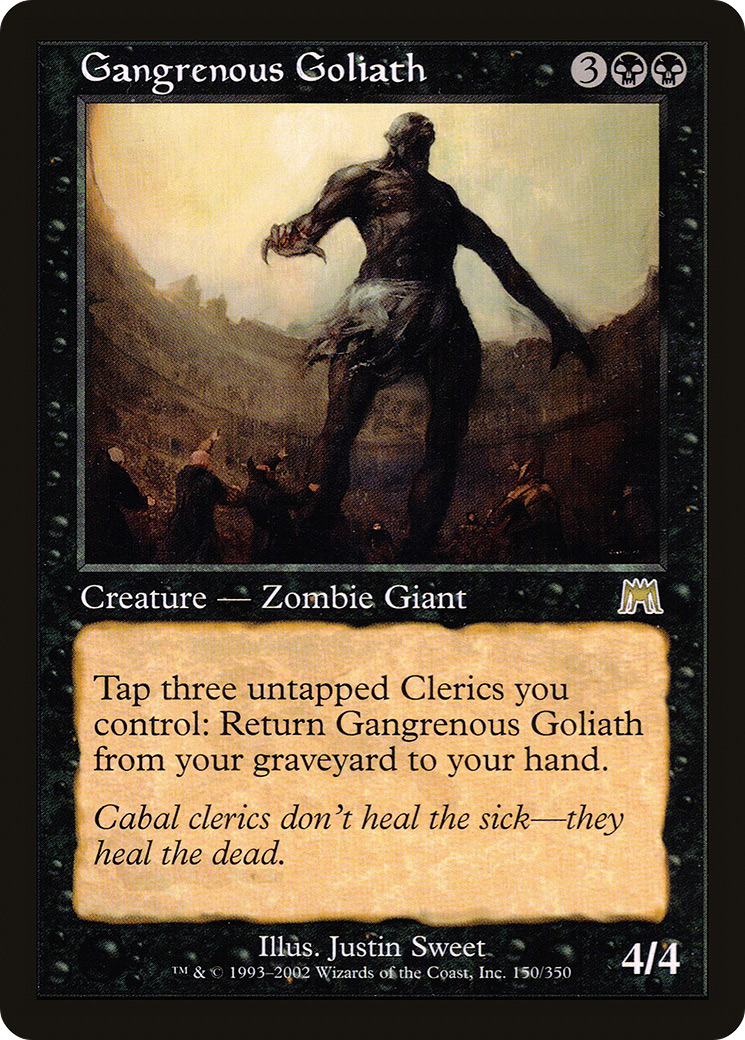 Gangrenous Goliath (ONS-150) - Onslaught Foil