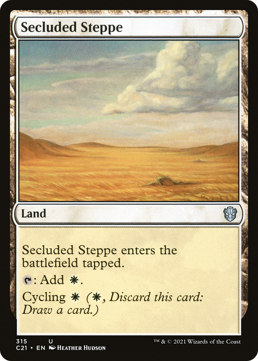 Secluded Steppe (C21-315) - Commander 2021