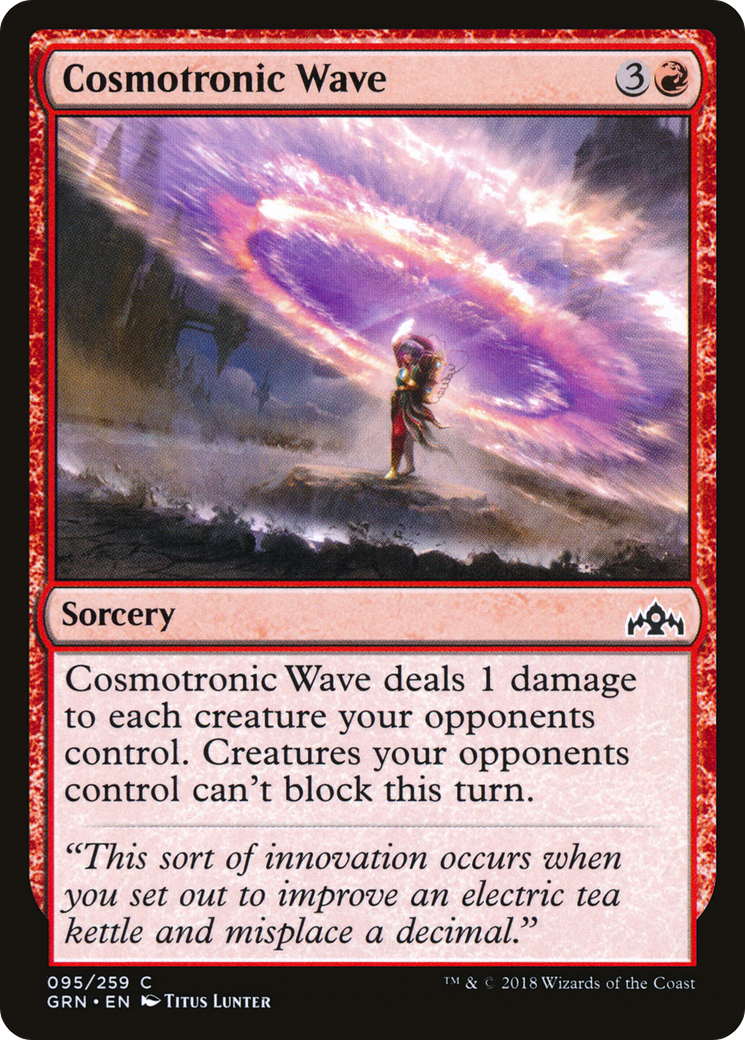 Cosmotronic Wave (GRN-095) - Guilds of Ravnica