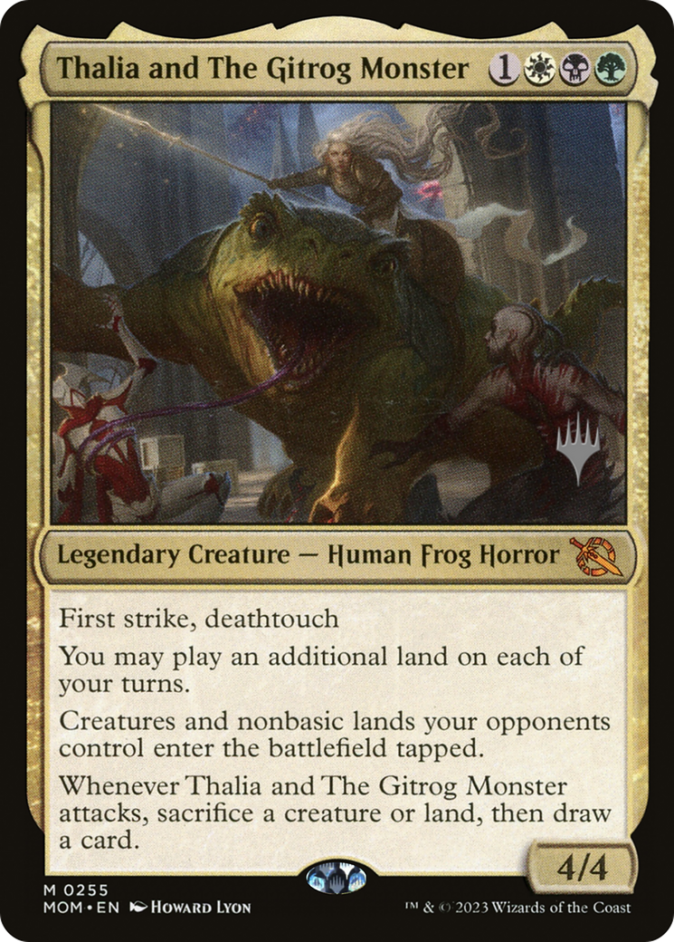Thalia and The Gitrog Monster (PPMOM-255) - March of the Machine Promos (Promo Pack)