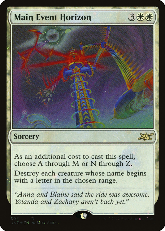 Main Event Horizon (UNF-305) - Unfinity Foil