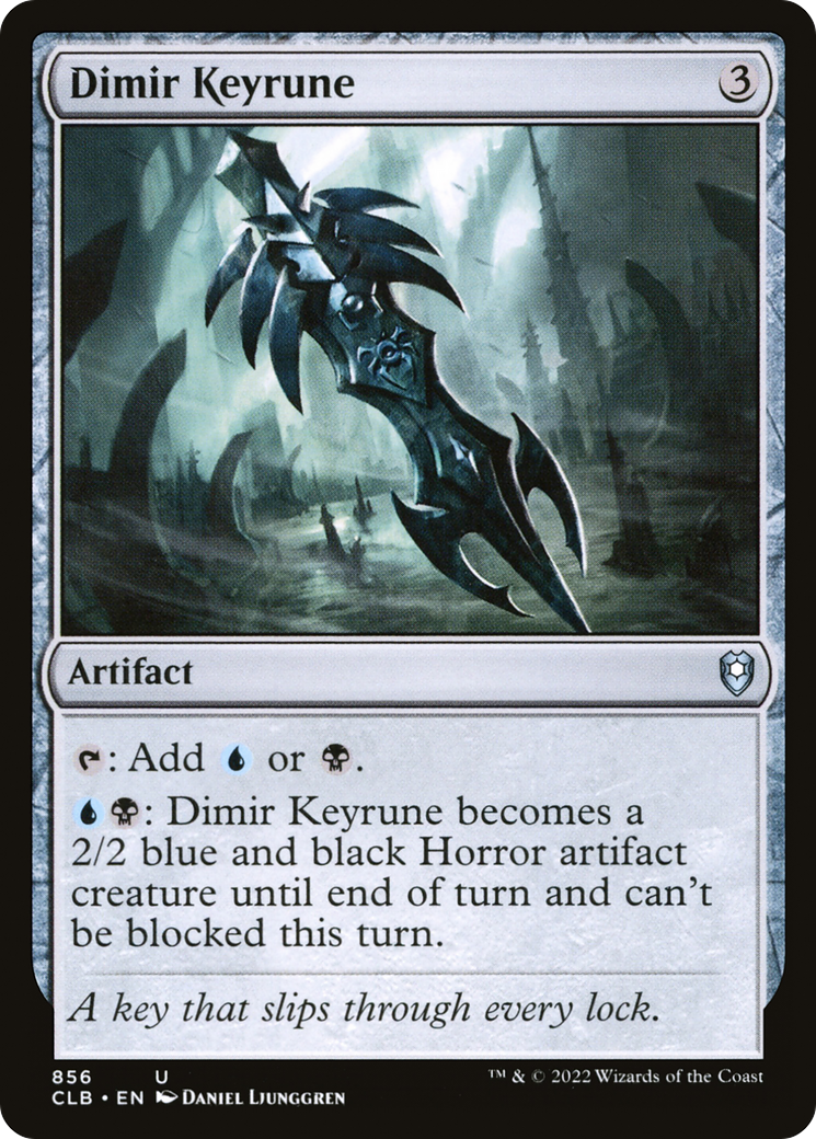 Dimir Keyrune (CLB-856) - Commander Legends: Battle for Baldur's Gate