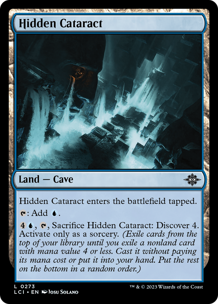 Hidden Cataract (LCI-273) - The Lost Caverns of Ixalan