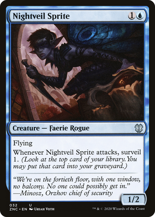 Nightveil Sprite (ZNC-032) - Zendikar Rising Commander