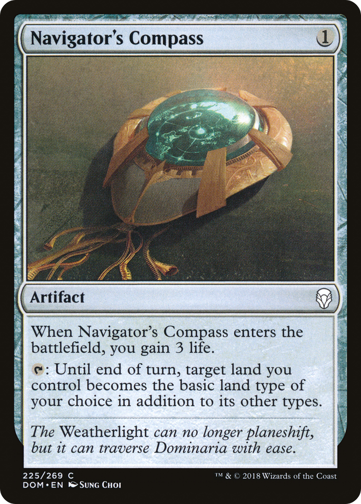 Navigator's Compass (DOM-225) - Dominaria