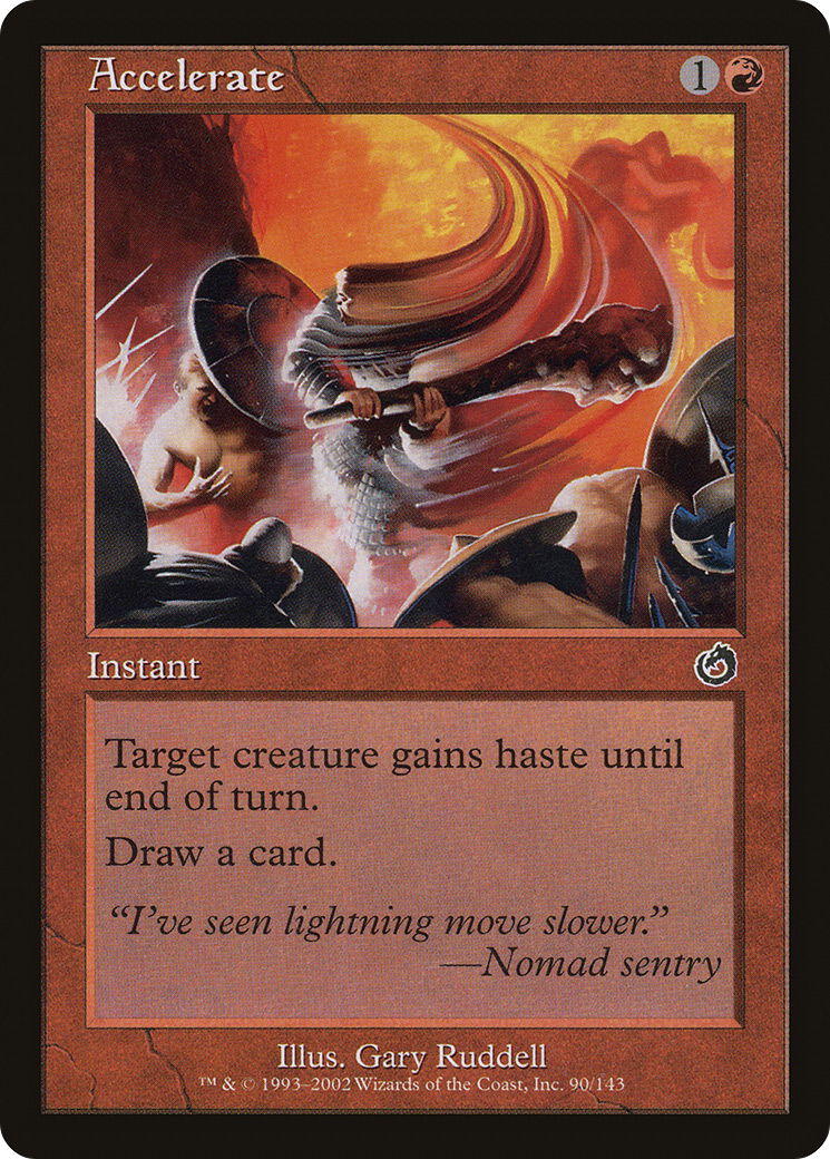 Accelerate (TOR-090) - Torment Foil