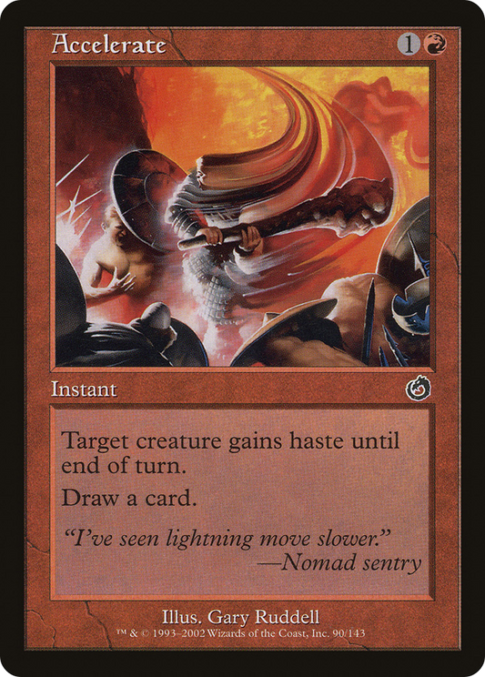 Accelerate (TOR-090) - Torment Foil