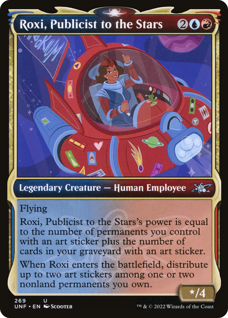 Roxi, Publicist to the Stars (UNF-269) - Unfinity: (Showcase) Foil