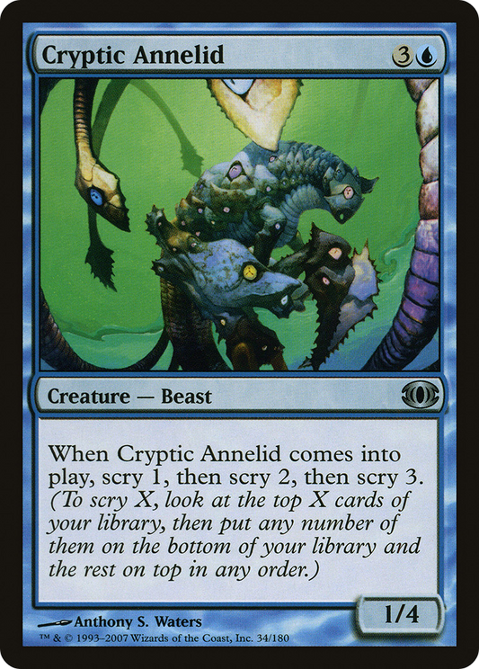 Cryptic Annelid (FUT-034) - Future Sight Foil