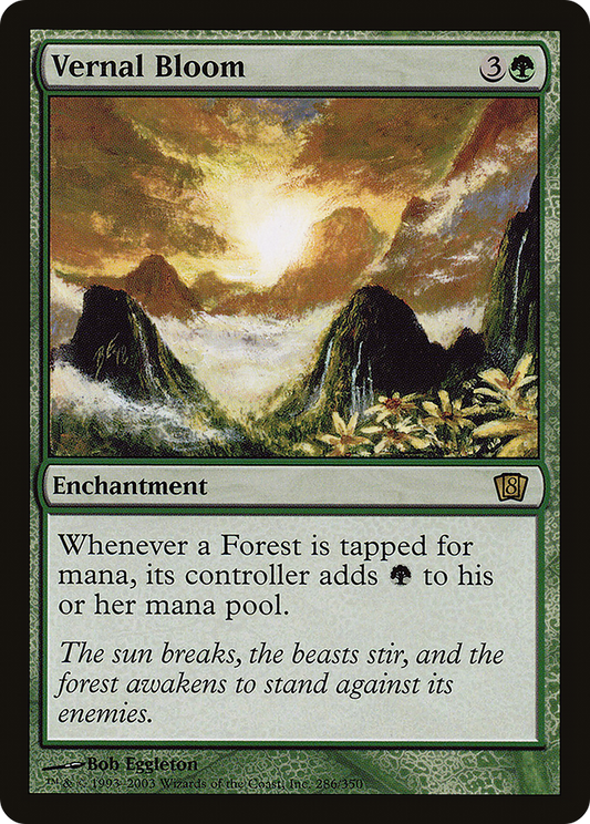 Vernal Bloom (8ED-286★) - Eighth Edition Foil