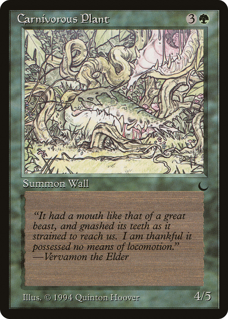 Carnivorous Plant (DRK-075) - The Dark