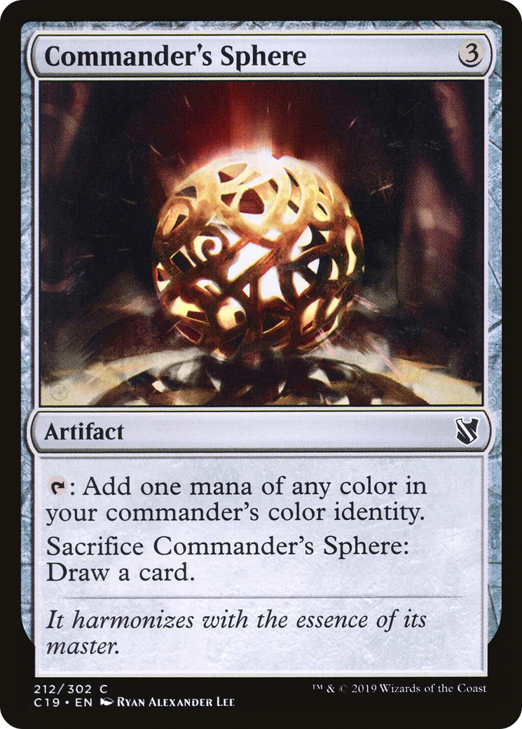 Commander's Sphere (C19-212) - Commander 2019