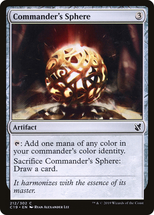 Commander's Sphere (C19-212) - Commander 2019