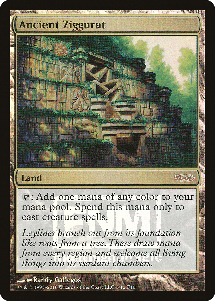 Ancient Ziggurat (F10-003) - Friday Night Magic 2010 Foil