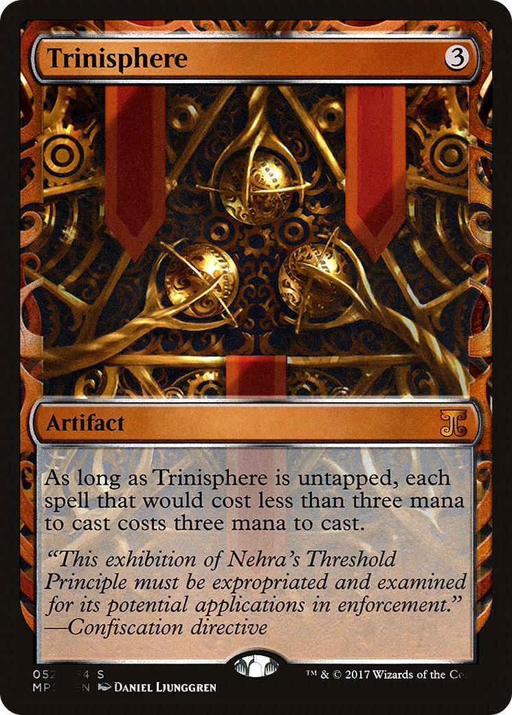 Trinisphere (MPS-052) - Kaladesh Inventions Foil