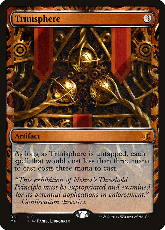 Trinisphere (MPS-052) - Kaladesh Inventions Foil