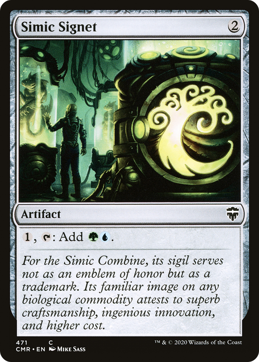 Simic Signet (CMR-471) - Commander Legends