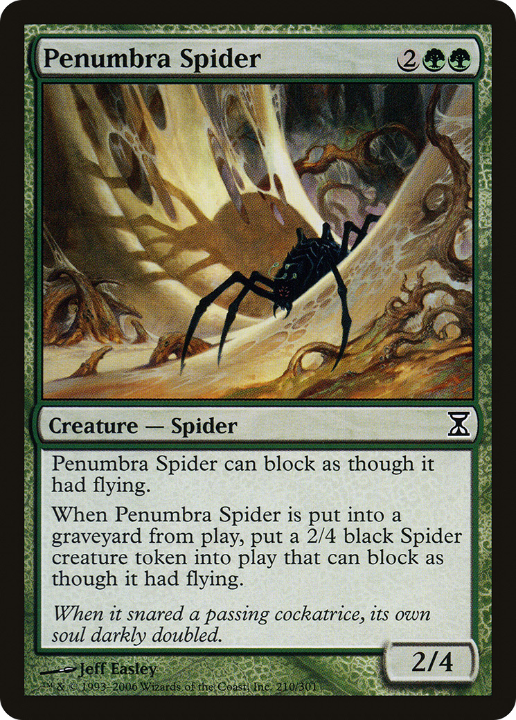 Penumbra Spider  (TSP-210) - Time Spiral