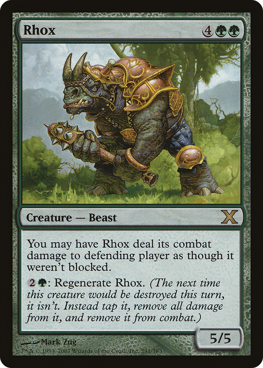 Rhox (10E-291) - Tenth Edition