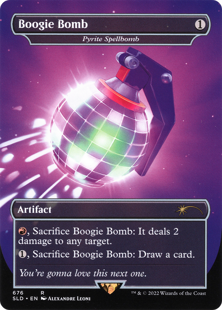 Pyrite Spellbomb (SLD-676) - Secret Lair Drop / Boogie Bomb Foil