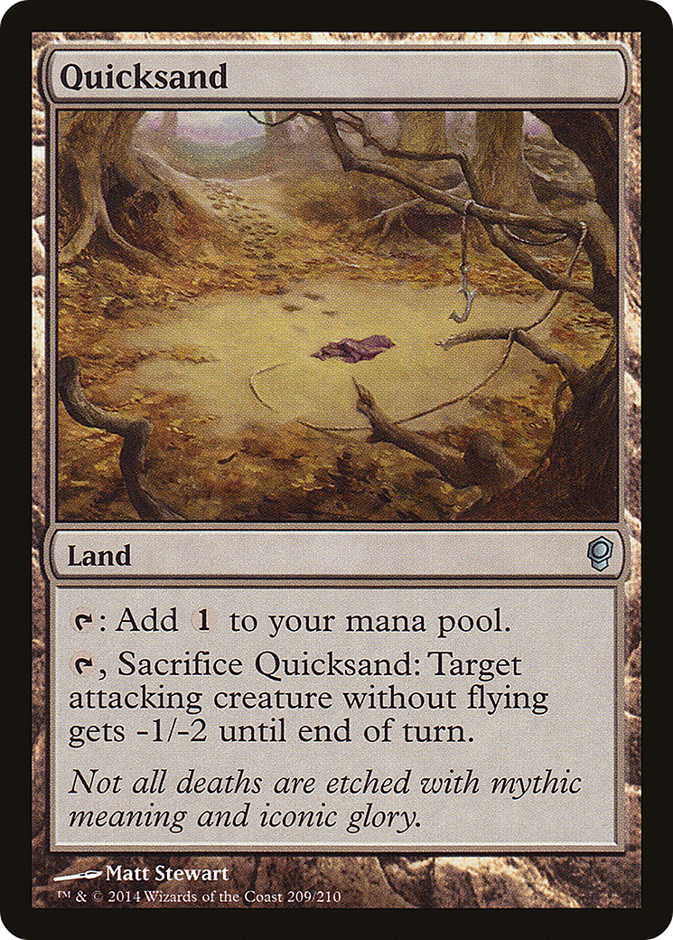 Quicksand (CNS-209) - Conspiracy Foil