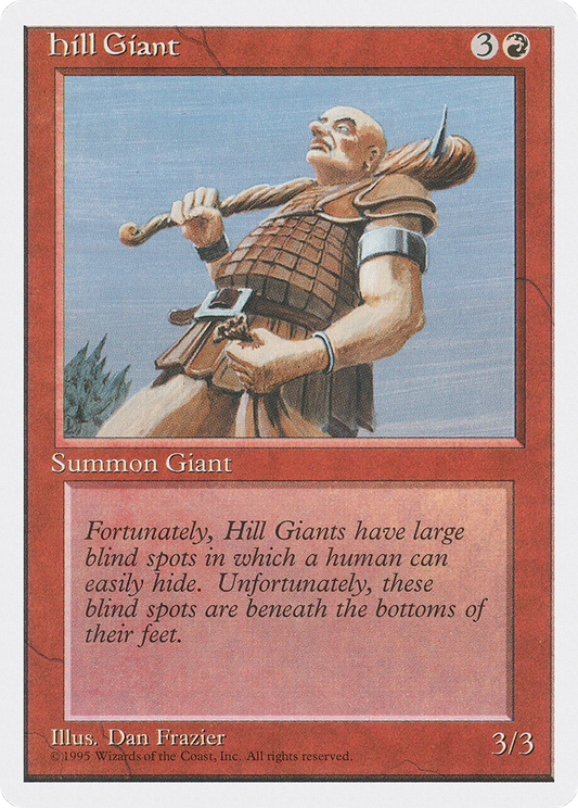 Hill Giant (4ED-201) - Fourth Edition