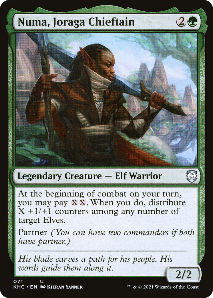 Numa, Joraga Chieftain (KHC-071) - Kaldheim Commander