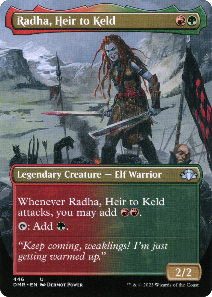 Radha, Heir to Keld (DMR-446) - Dominaria Remastered (Borderless)