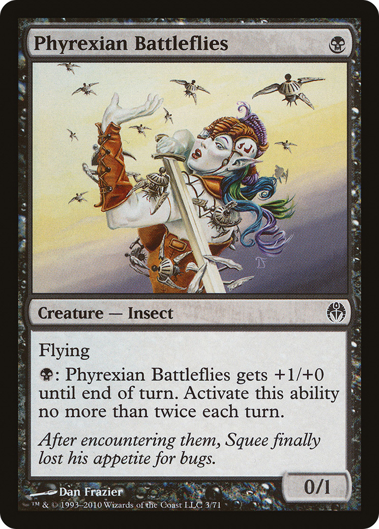 Phyrexian Battleflies (DDE-003) - Duel Decks: Phyrexia vs. the Coalition