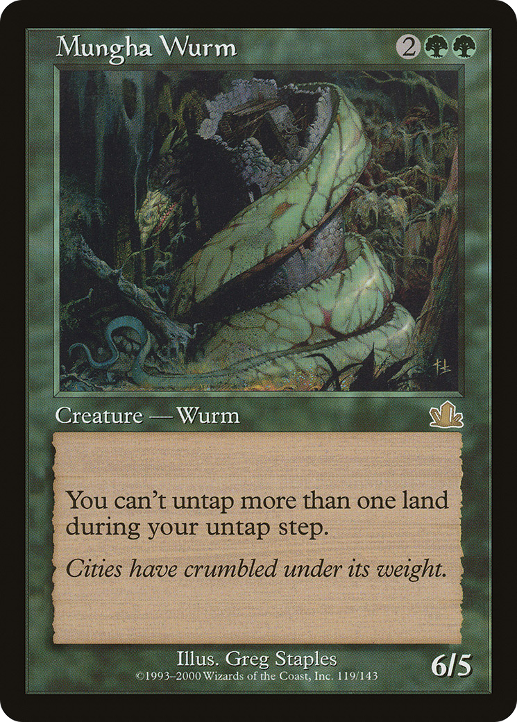 Mungha Wurm (PCY-119) - Prophecy