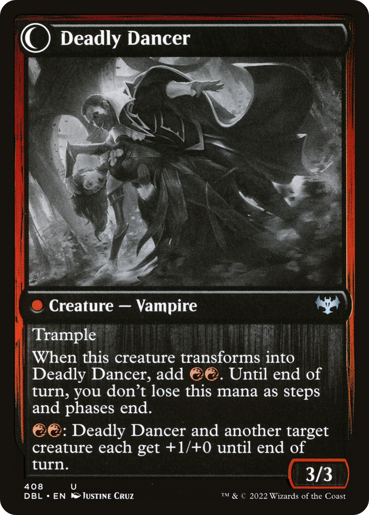 Alluring Suitor // Deadly Dancer (DBL-408) - Innistrad: Double Feature: (Double Faced Transform)