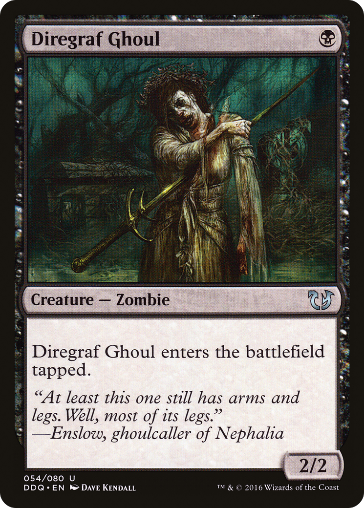 Diregraf Ghoul (DDQ-054) - Duel Decks: Blessed vs. Cursed