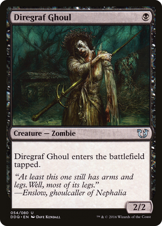 Diregraf Ghoul (DDQ-054) - Duel Decks: Blessed vs. Cursed