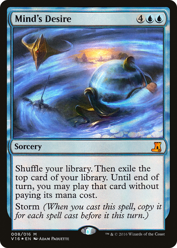 Mind's Desire (V16-008) - From the Vault: Lore Foil