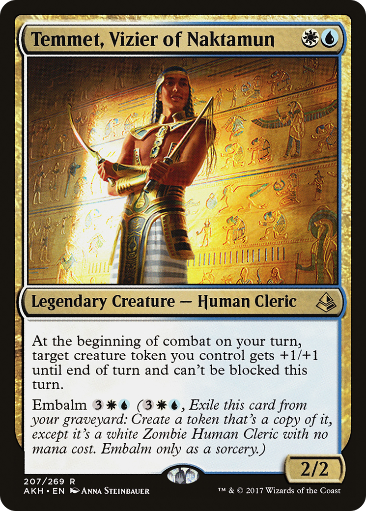 Temmet, Vizier of Naktamun (AKH-207) - Amonkhet