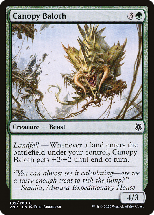 Canopy Baloth (ZNR-182) - Zendikar Rising