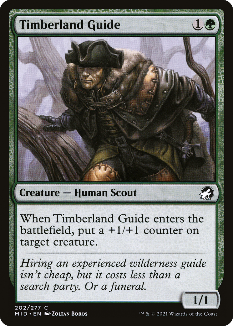 Timberland Guide (MID-202) - Innistrad: Midnight Hunt Foil