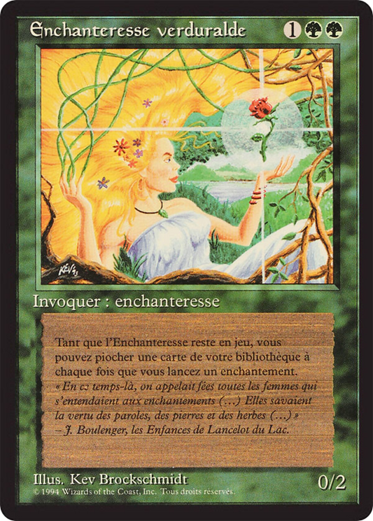 Verduran Enchantress (FBB-223) - Foreign Black Border