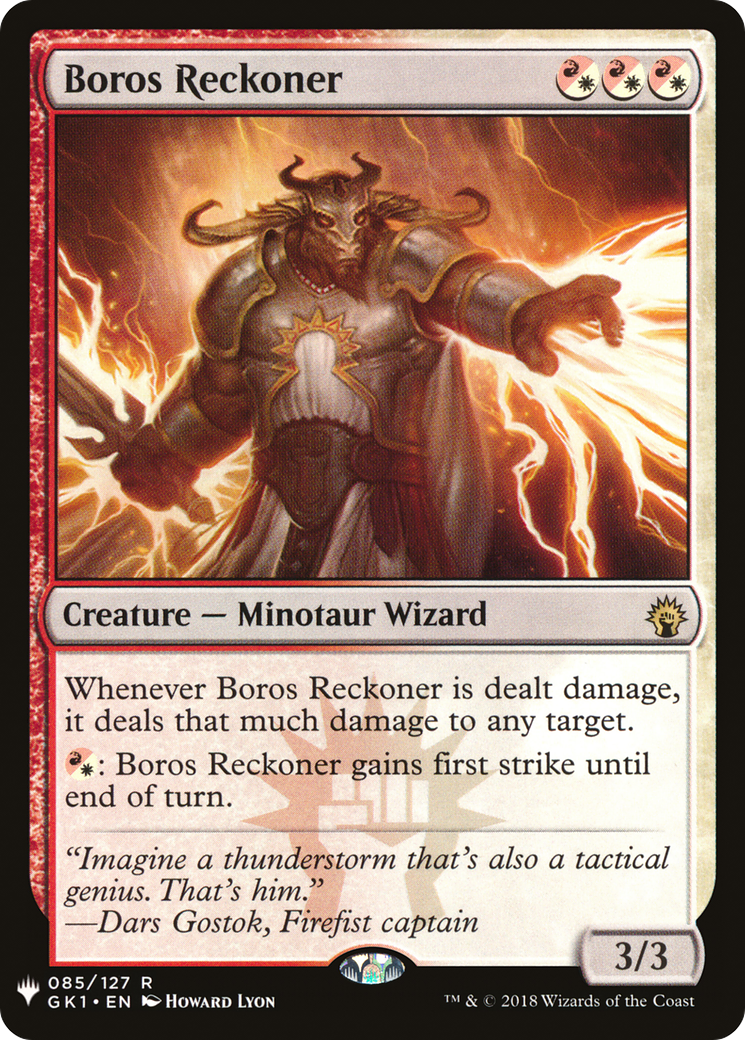 Boros Reckoner (LIST-GK1-85) - The List
