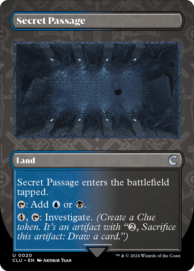 Secret Passage (CLU-020) - Ravnica: Clue Edition (Borderless)