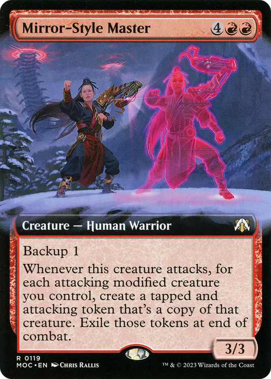 Mirror-Style Master (Extended Art) (MOC-119) - March of the Machine Commander: (Extended Art)