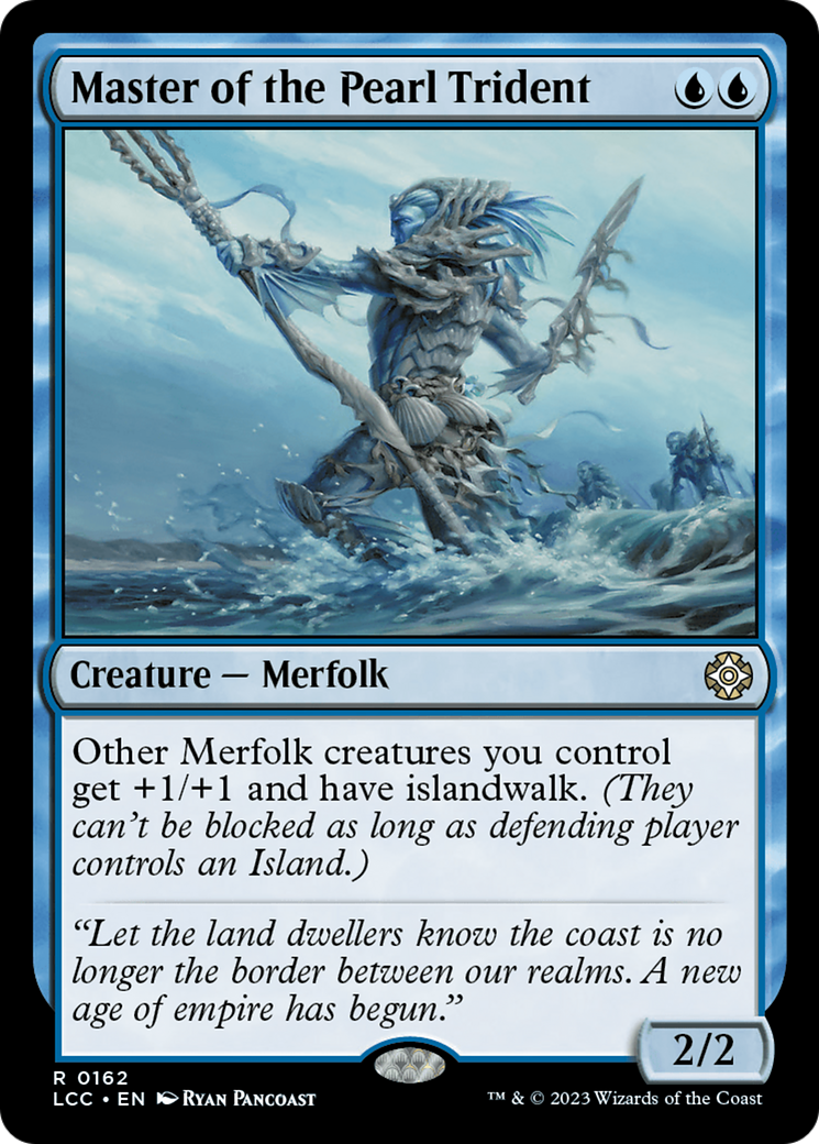 Master of the Pearl Trident (LCC-162) - The Lost Caverns of Ixalan Commander