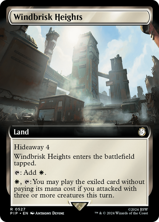 Windbrisk Heights (PIP-527) - Fallout: (Extended Art) Foil