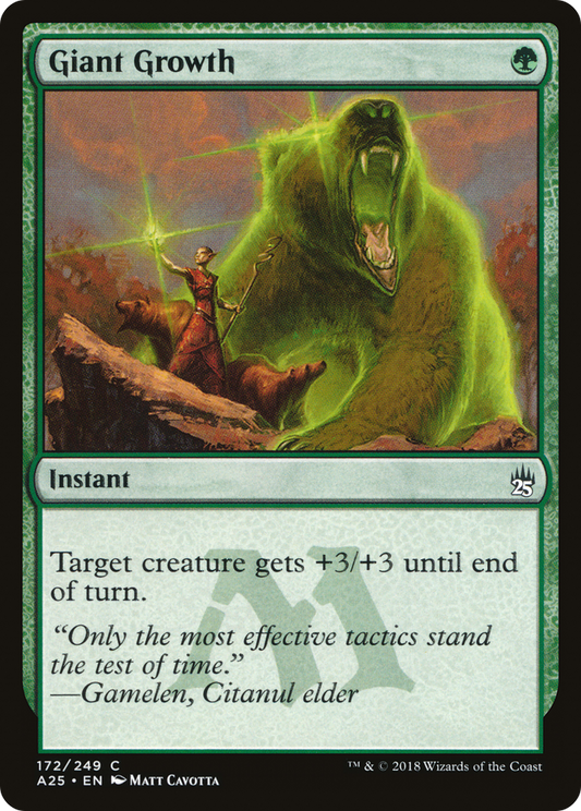 Giant Growth (A25-172) - Masters 25 Foil
