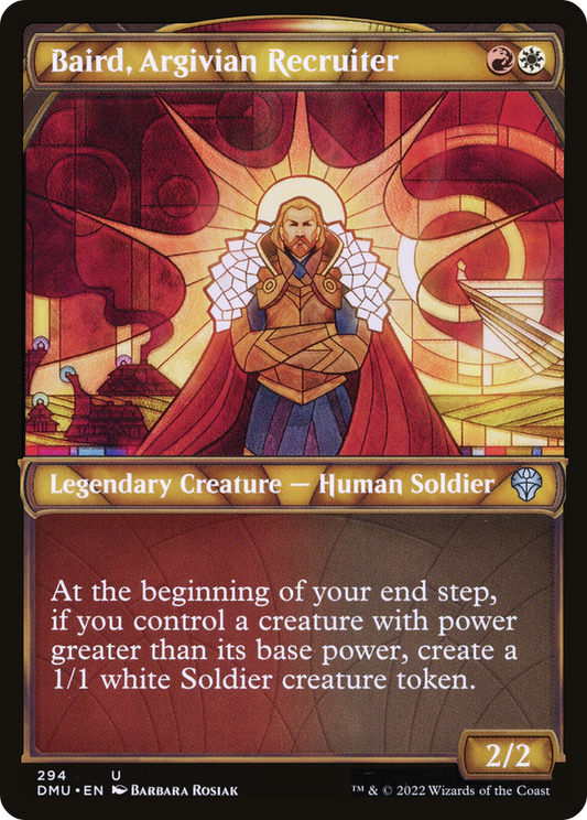 Baird, Argivian Recruiter (Showcase) (DMU-294) - Dominaria United: (Showcase) Foil