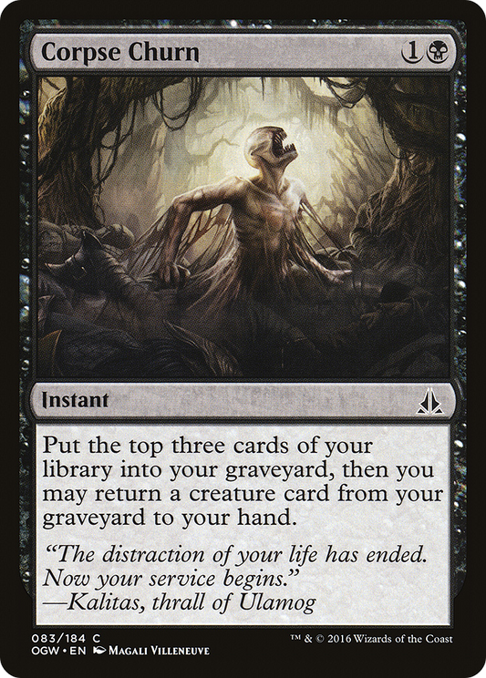 Corpse Churn (OGW-083) - Oath of the Gatewatch Foil