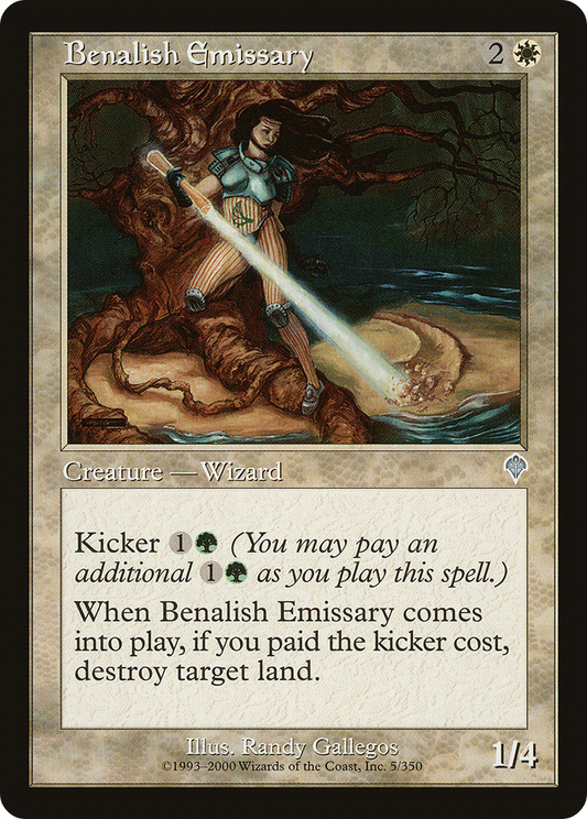 Benalish Emissary (INV-005) - Invasion Foil