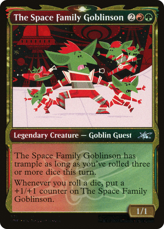 The Space Family Goblinson (UNF-521) - Unfinity: (Showcase) Foil