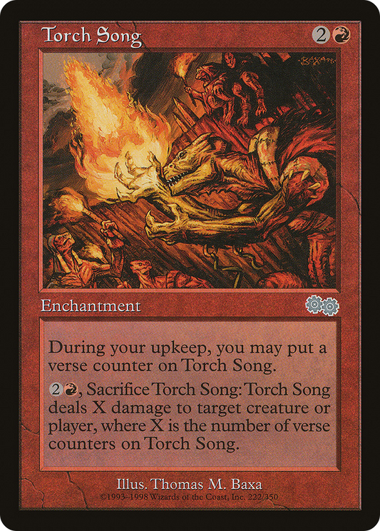 Torch Song (USG-222) - Urza's Saga