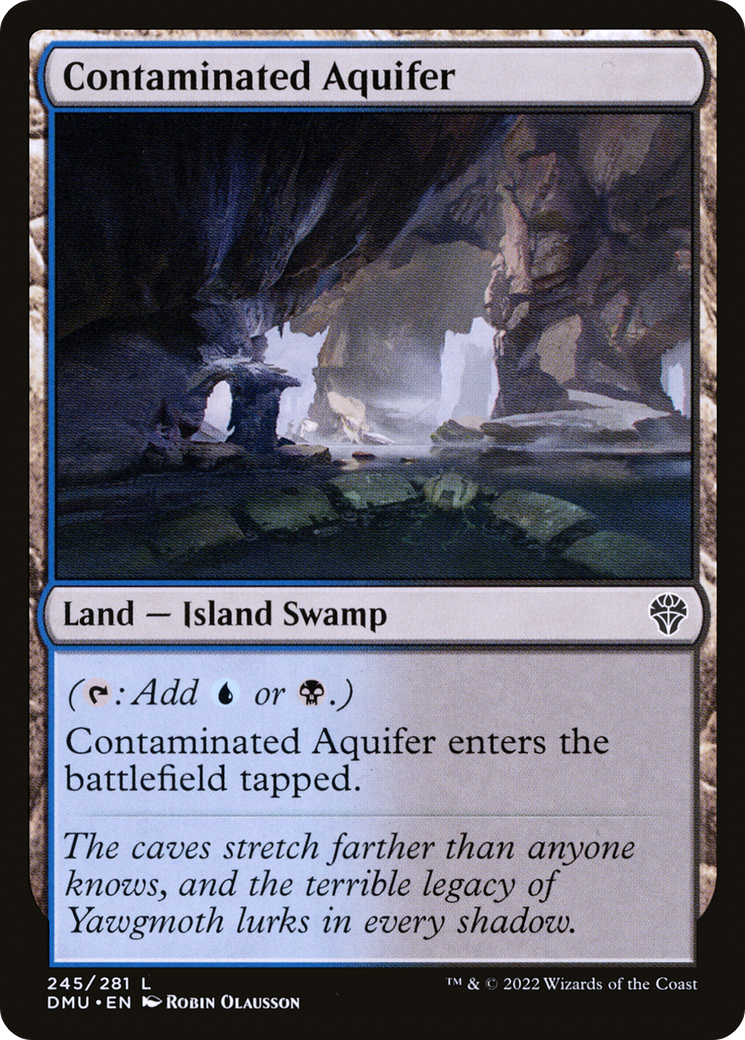 Contaminated Aquifer (DMU-245) - Dominaria United